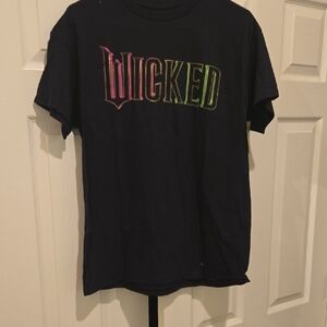 Wicked Black Short Sleeve Tee Size M Nwt